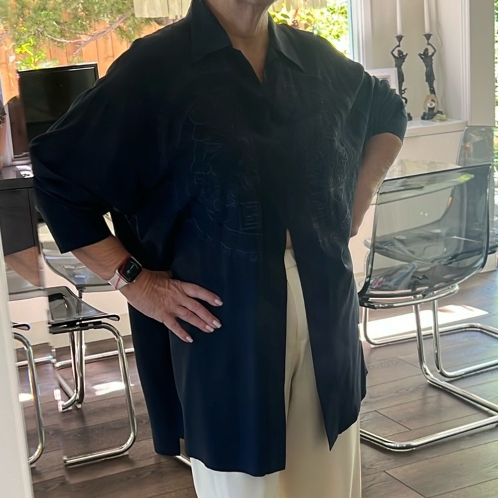 Fendi Vintage Silk Blouse